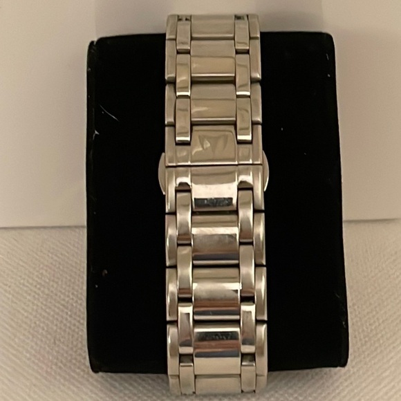 TechnoMarine Ladies Stainless and Rose Gold Diamond Neo Classic III Watch - EUC main image 6